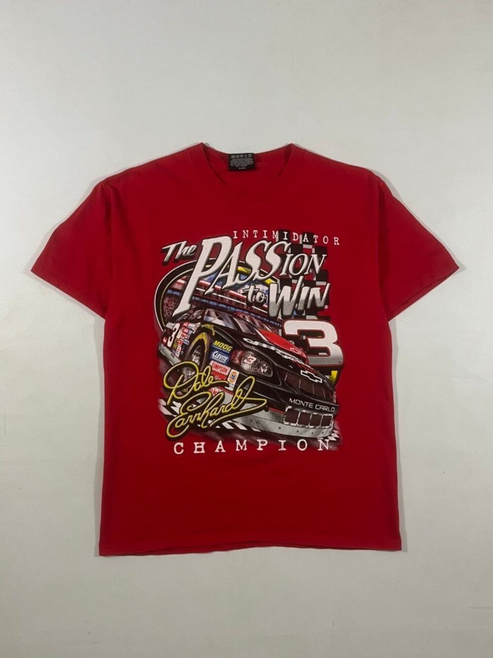Vintage Chase Authentics Dale Earnhardt #3 Intimidator Passion to Win NASCAR Te…